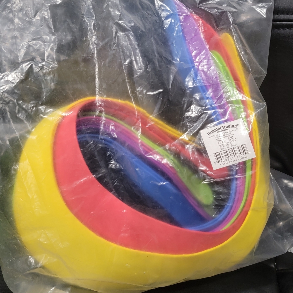 Foam Neon Visors